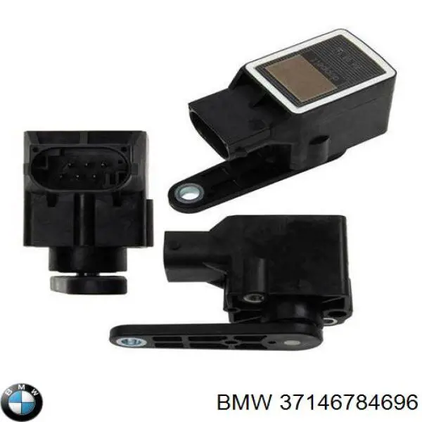 Sensor, nivel de suspensión neumática, delantero derecho 37146784696 BMW