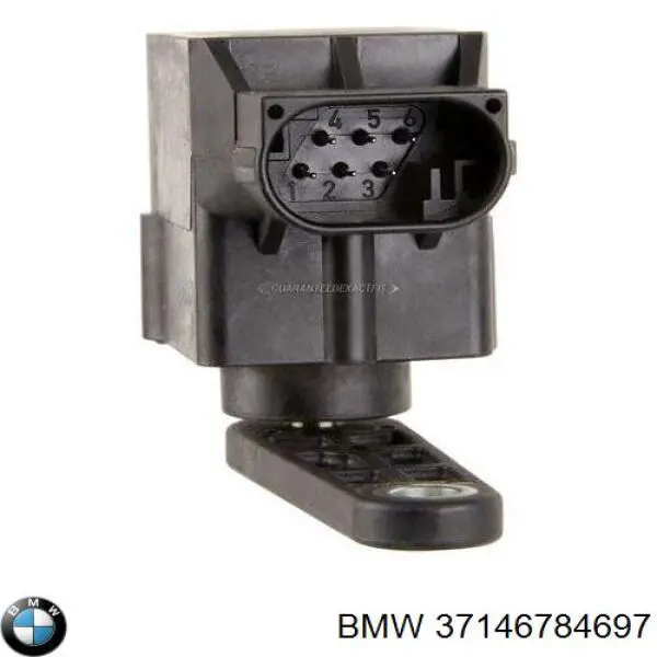 Sensor, nivel de suspensión neumática, trasero 37146784697 BMW