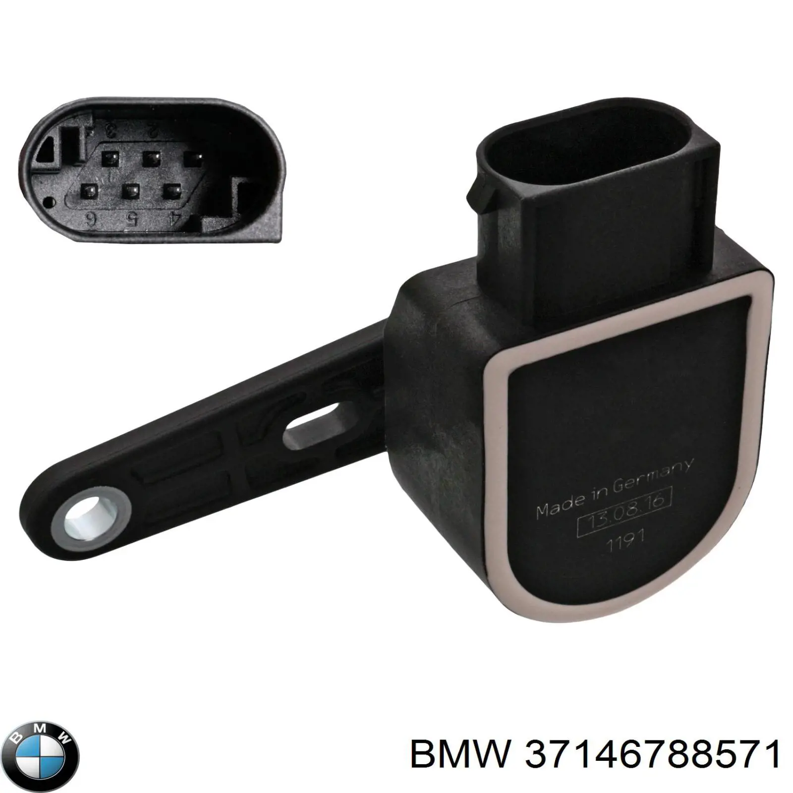 37146788571 BMW sensor traseiro do nível de posição de carroçaria
