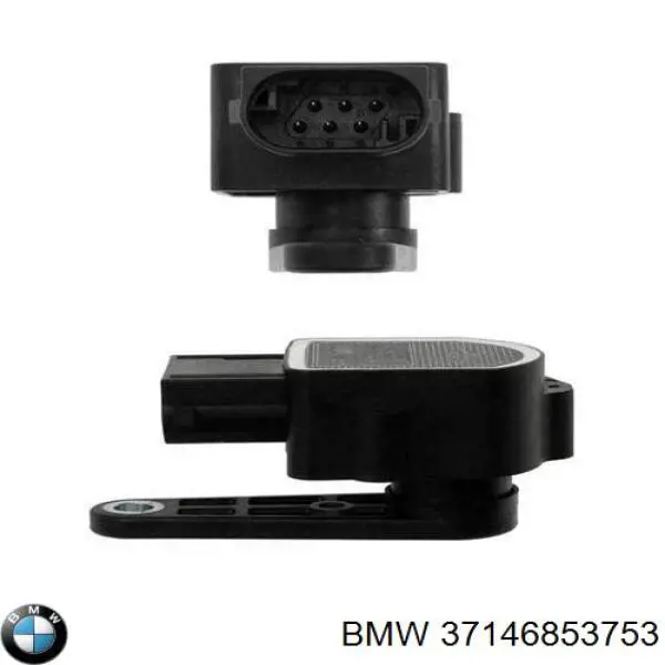 37146853753 BMW sensor traseiro do nível de posição de carroçaria