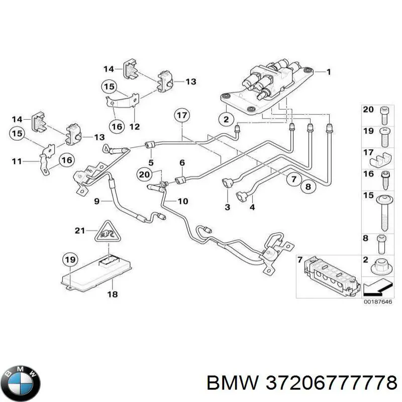 Купить 37206777778 BMW 