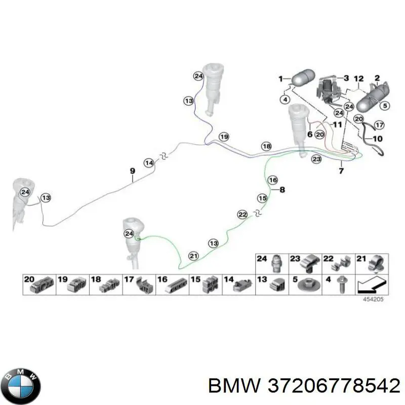  BMW 37206778542 цена, от 24.01 USD