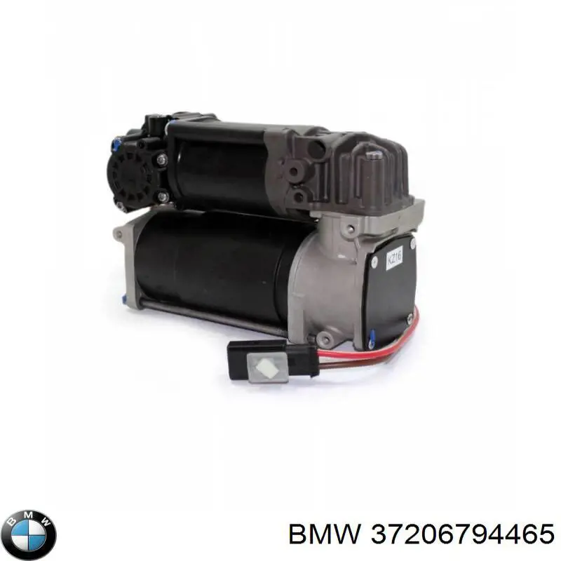 37206794465 BMW compressor de bombeio pneumático (de amortecedores)