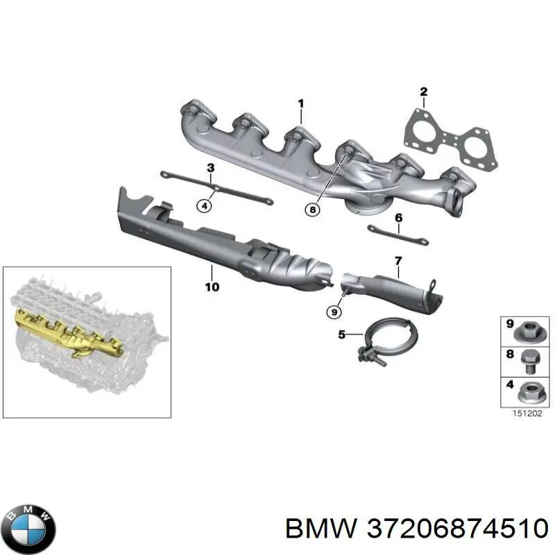  37206874510 BMW