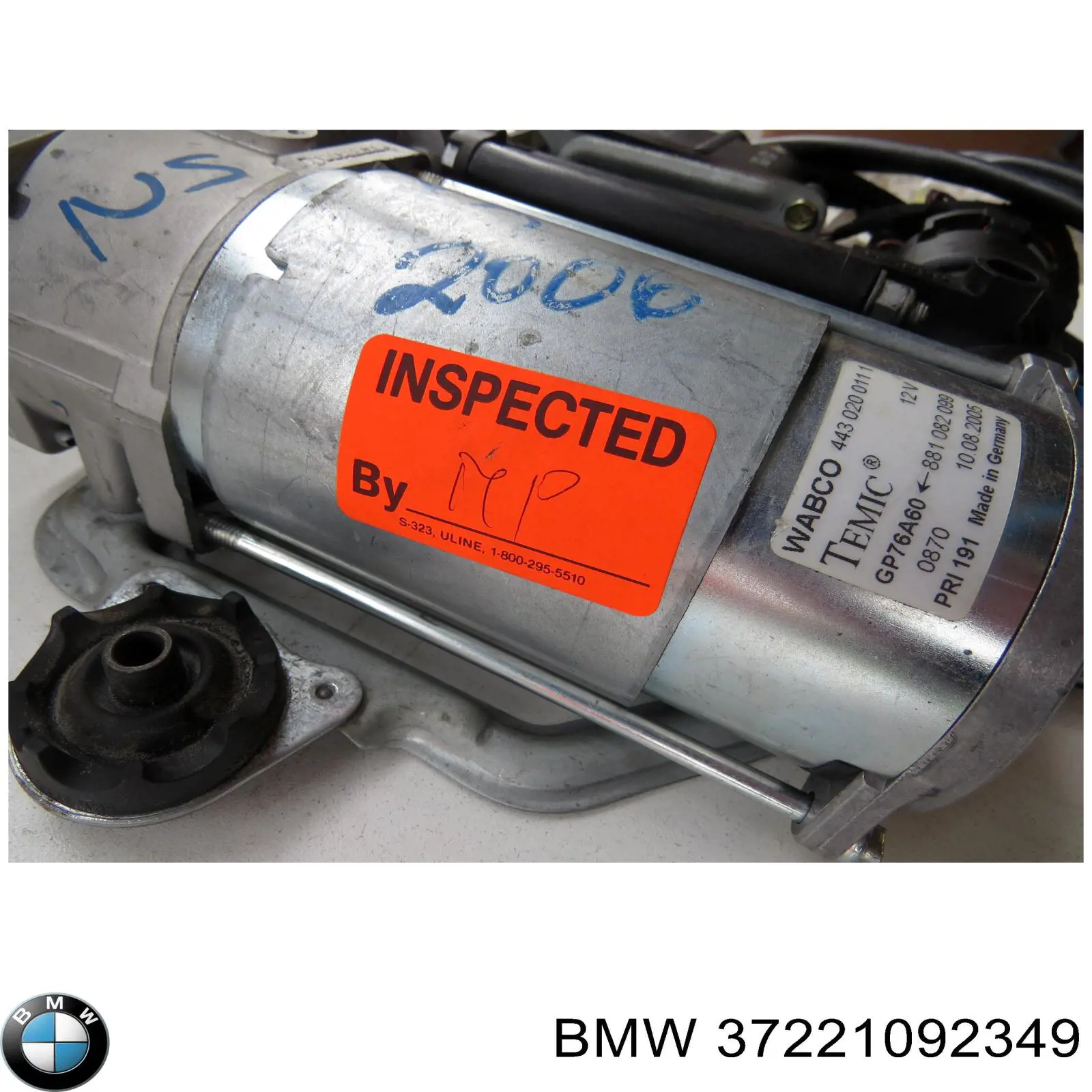 Компрессор пневмоподкачки (амортизаторов) 37221092349 BMW