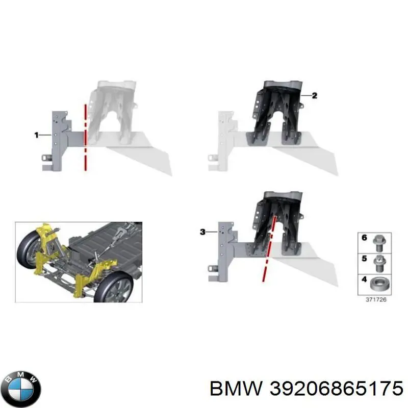  BMW 39206867909 цена, от 362.87 USD