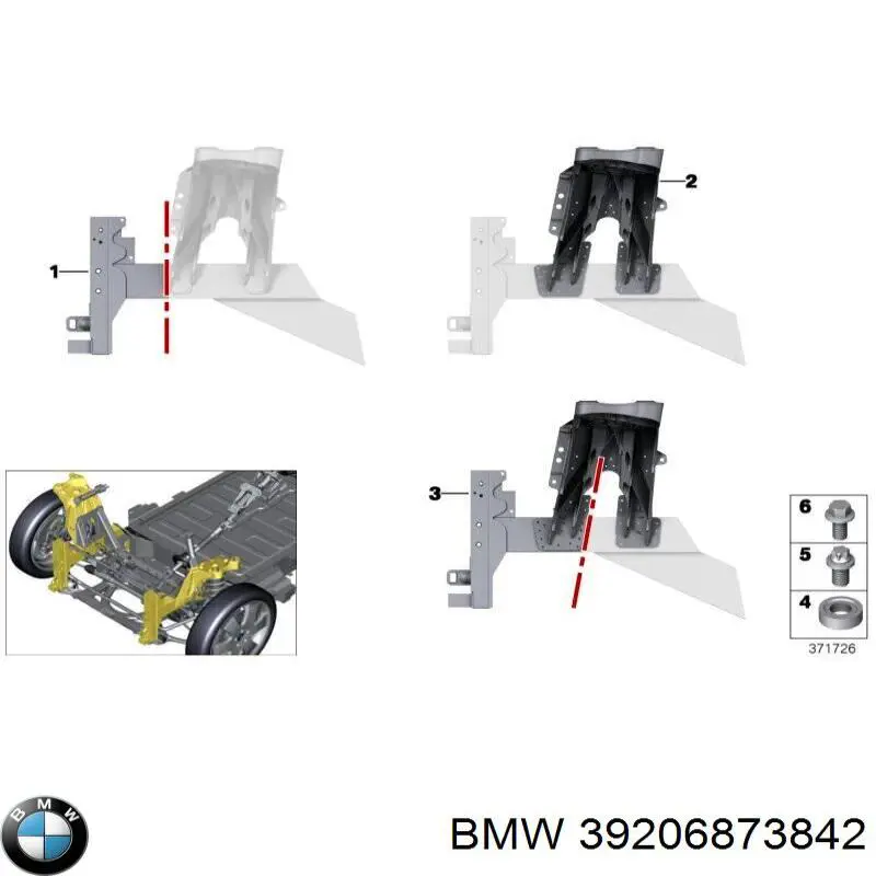  BMW 39206873842 цена, от 1266.95 USD