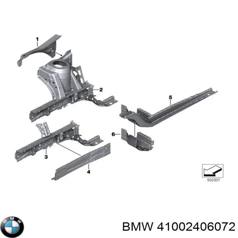  BMW 41002406072 цена, от 304.95 USD