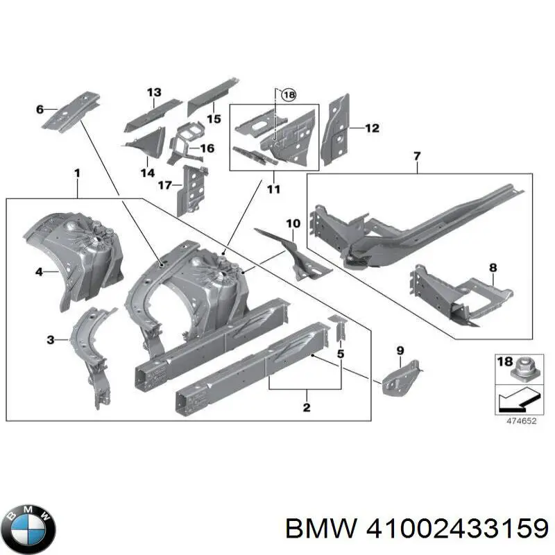  41002433159 BMW