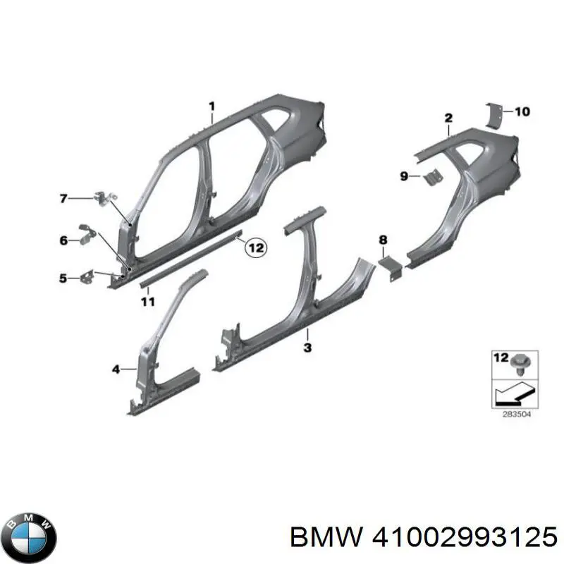 41002993125 BMW 