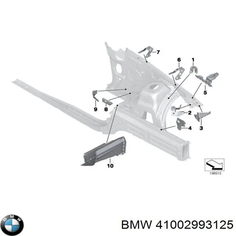  BMW 41002993125 цена, от 300.90 USD