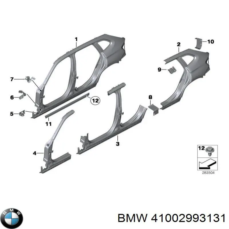  BMW 41007353165 цена, от 183.70 USD