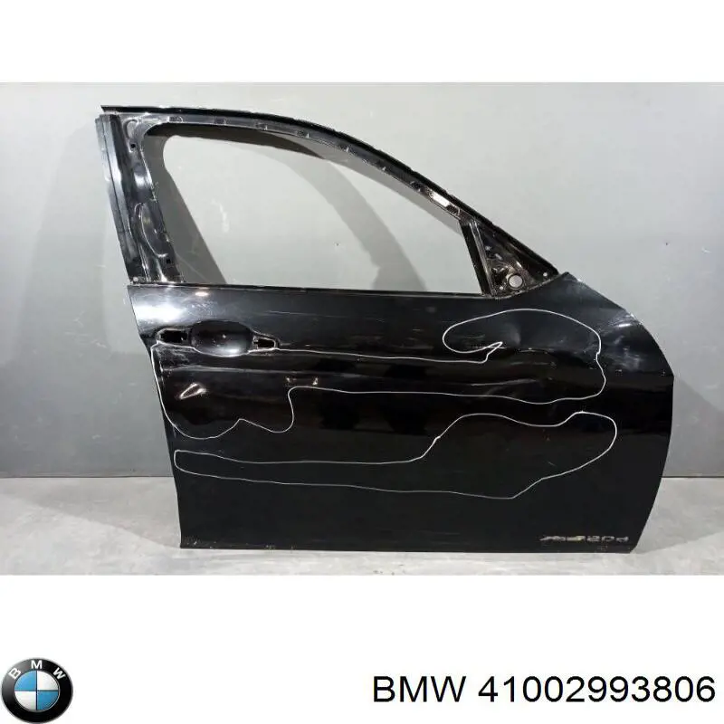 Porta dianteira direita para BMW X1 (E84)