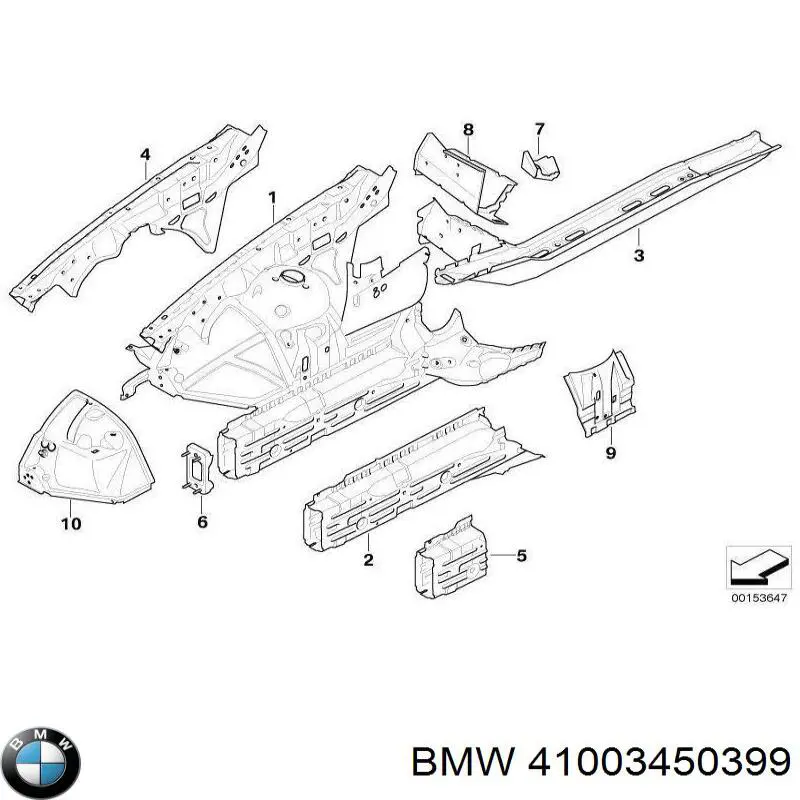 41003450399 BMW 