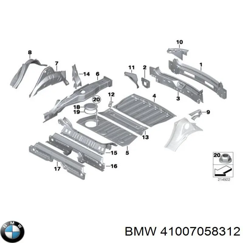  BMW 41007058312