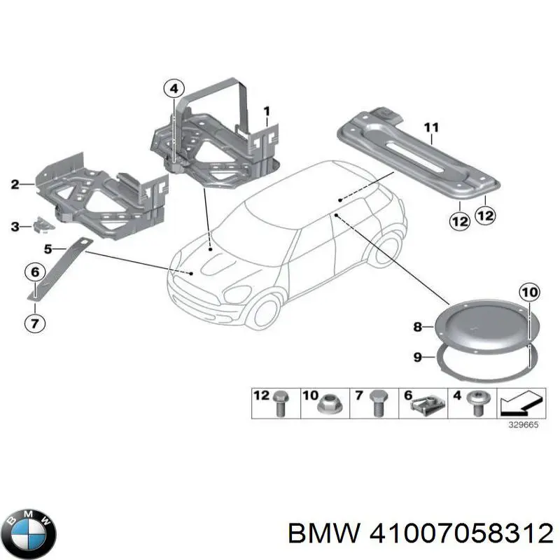 41007058312 BMW 