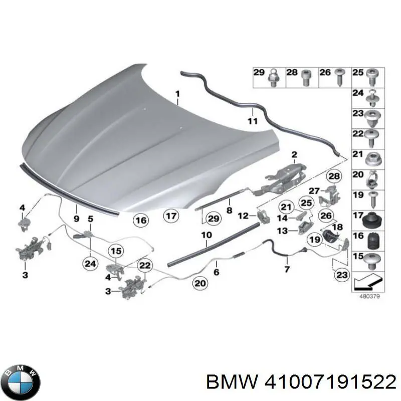 Капот на BMW Z4 E89 (Бмв З4)