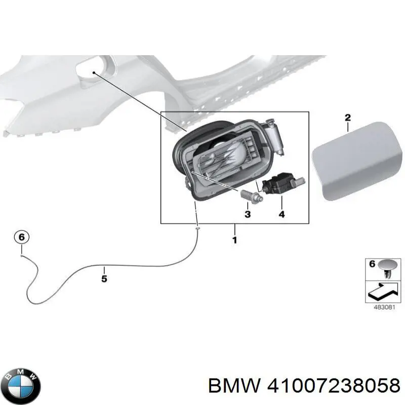  41007238058 BMW