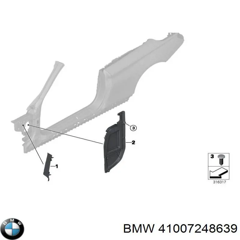 41007248639 BMW 
