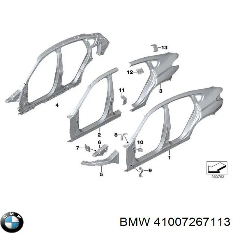  41007267113 BMW