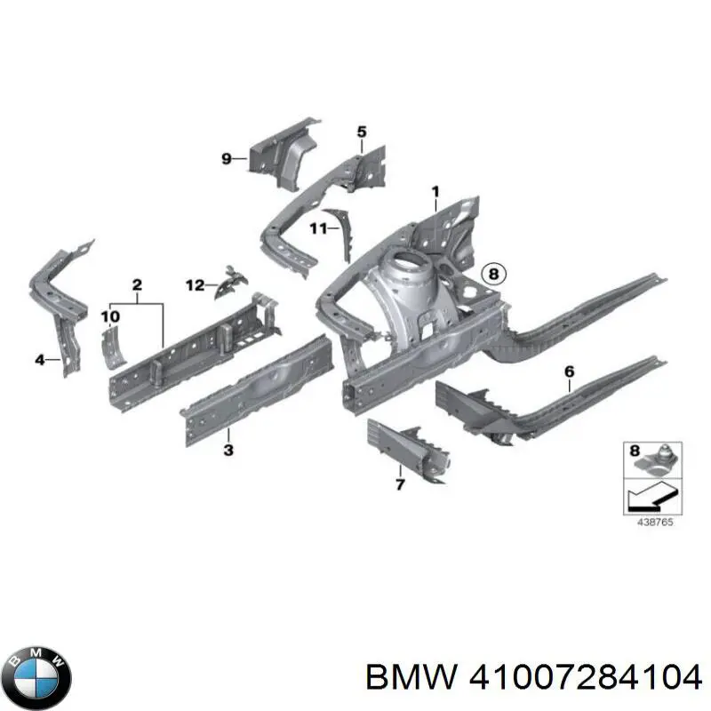 41007284104 BMW 