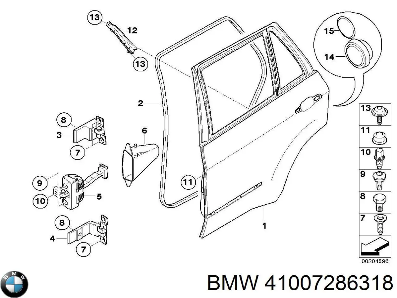  BMW 41007286318 цена, от 173.34 USD