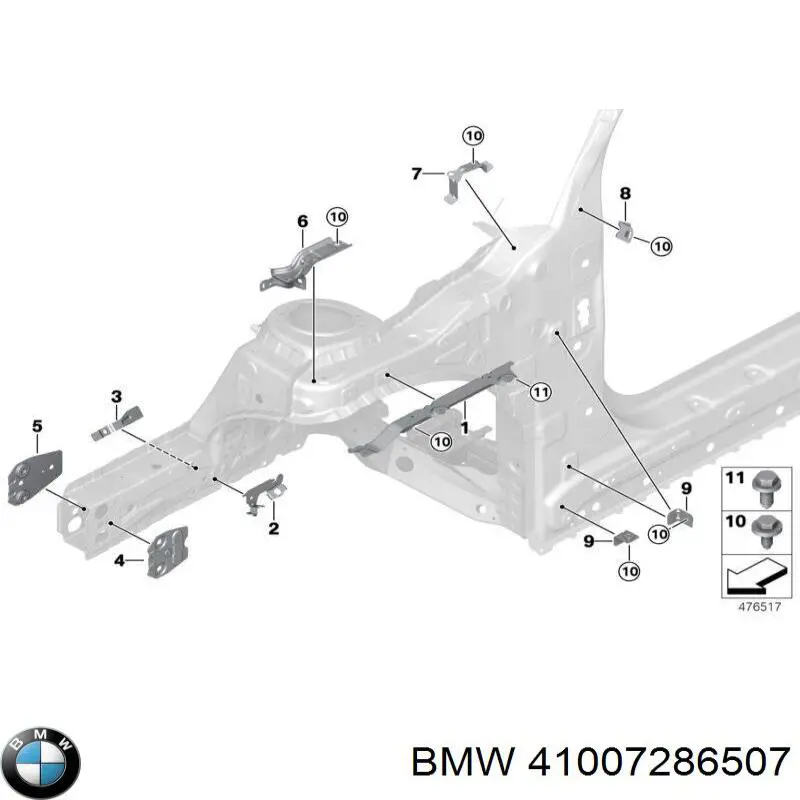  BMW 41007286507 цена, от 16.95 USD