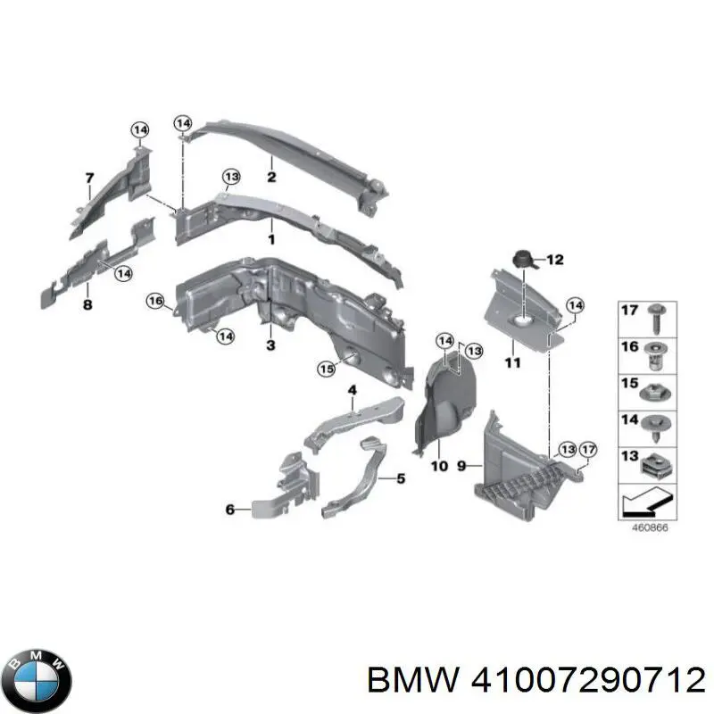 41007290712 BMW 
