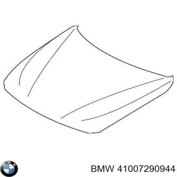 Капот BMW 41007290944 цена, от 219.35 USD