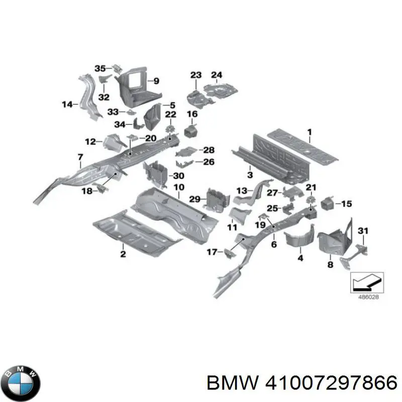  BMW 41007297866 цена, от 730.00 USD