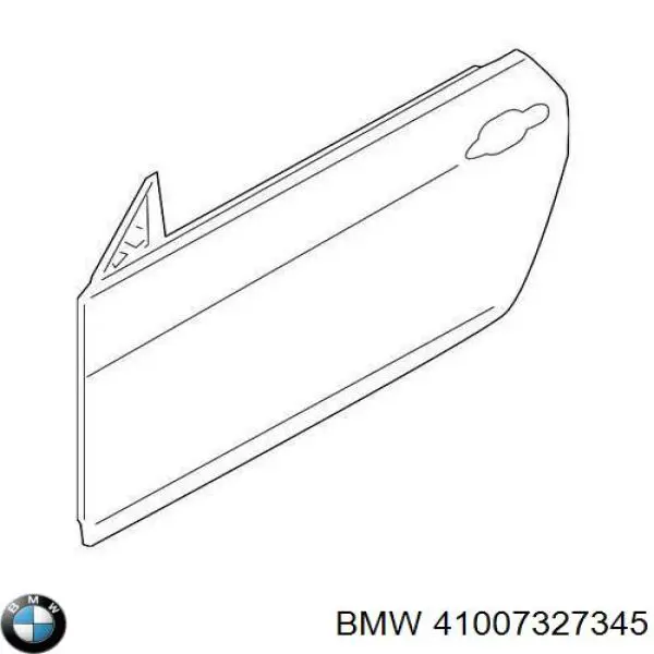 Передняя левая дверь BMW 41007327345 цена, от 443.43 USD