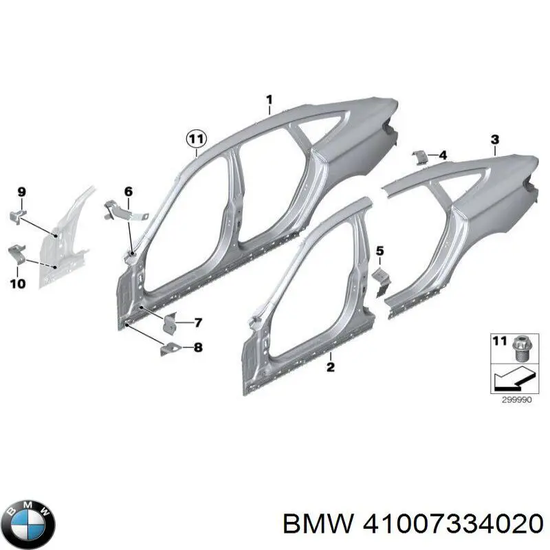 41007334020 BMW 