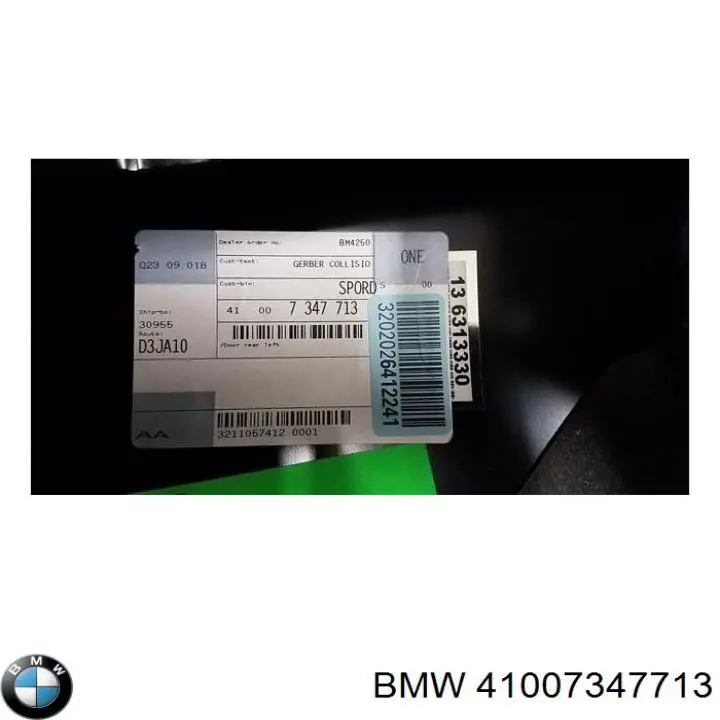 Дверь задняя, левая BMW 41007347713 цена, от 291.38 USD