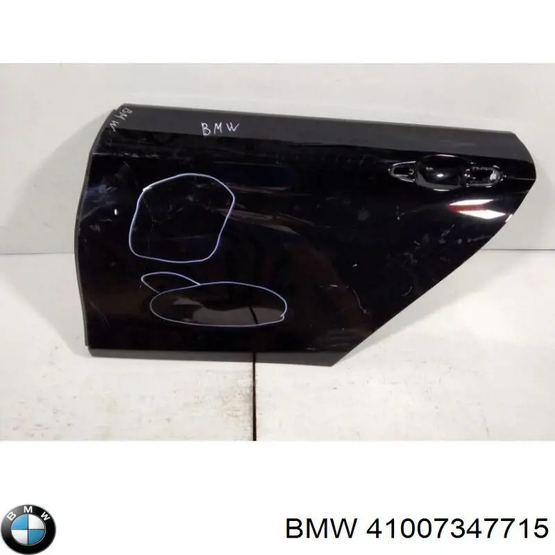 Дверь задняя, левая BMW 41007347715 цена, от 443.43 USD