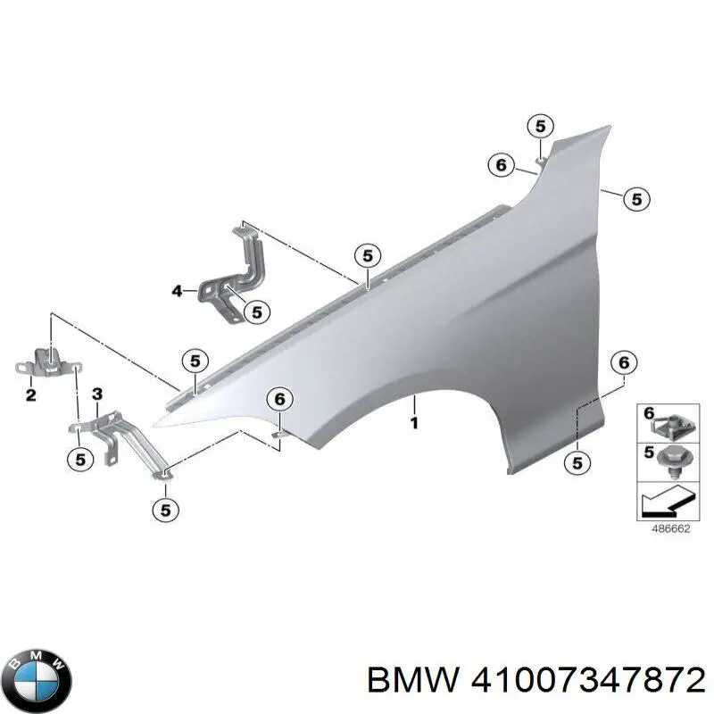  41007347872 BMW