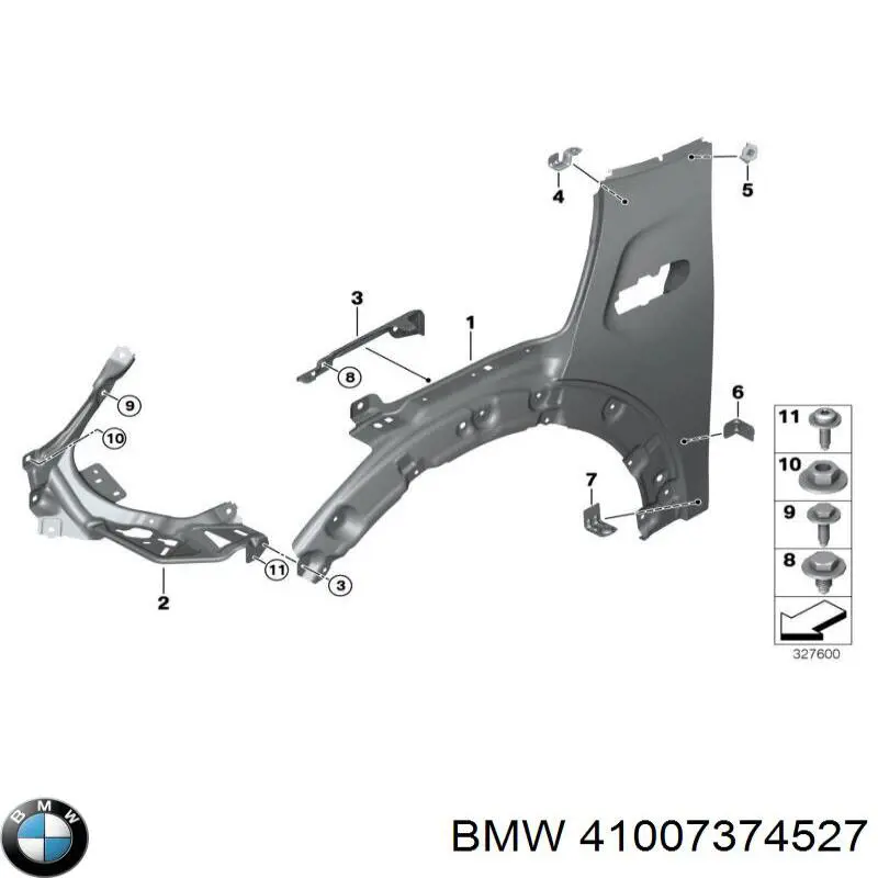  41007374527 BMW