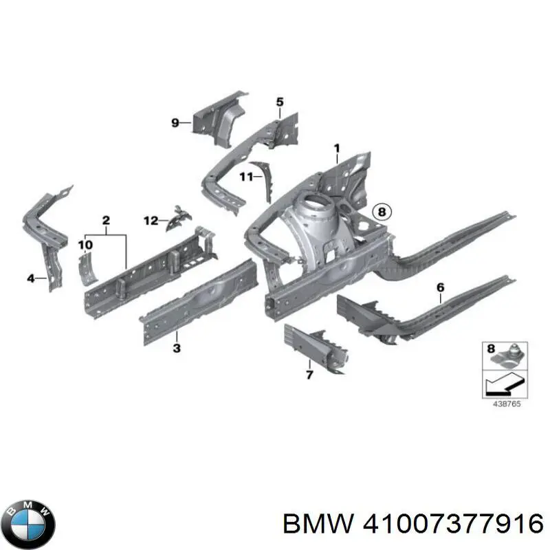  41007377916 BMW