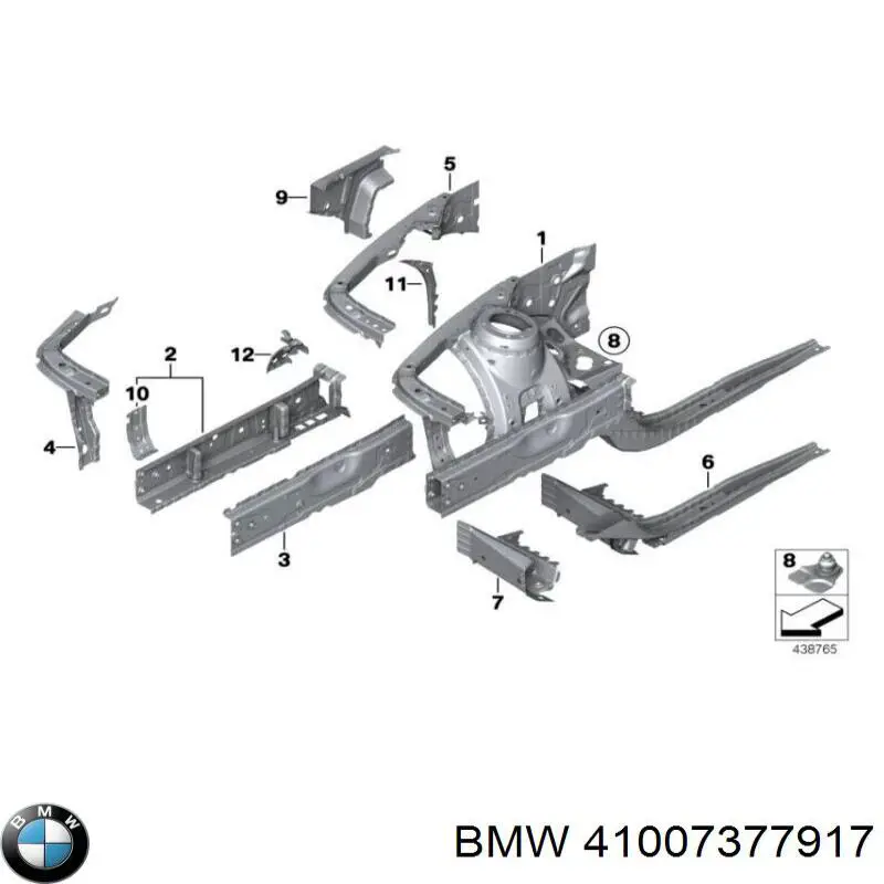 41007284089 BMW 