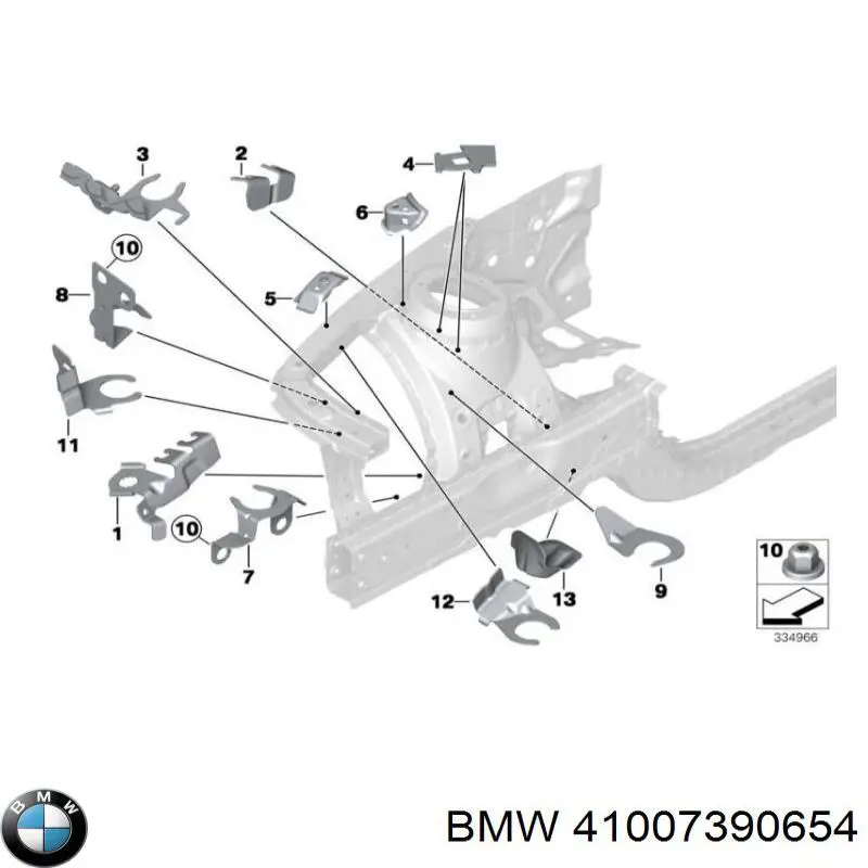  41007390654 BMW