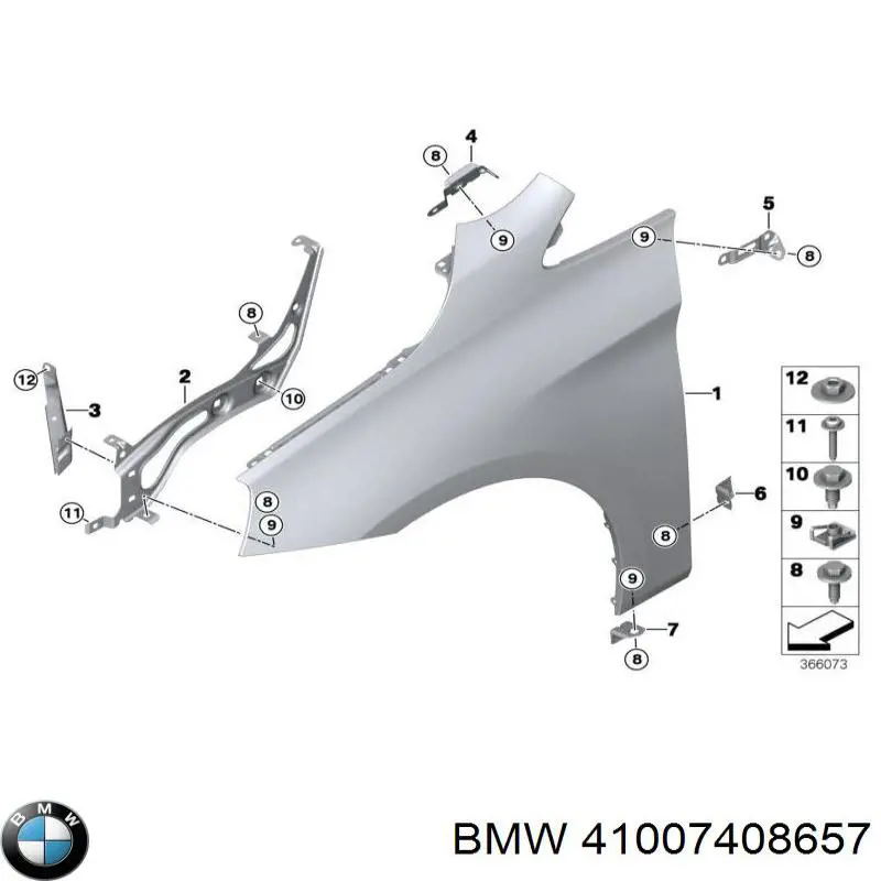 41007408657 BMW 