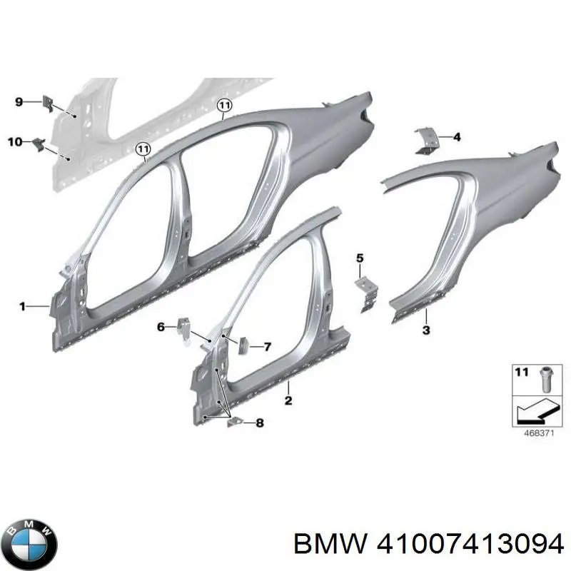  41007413094 BMW