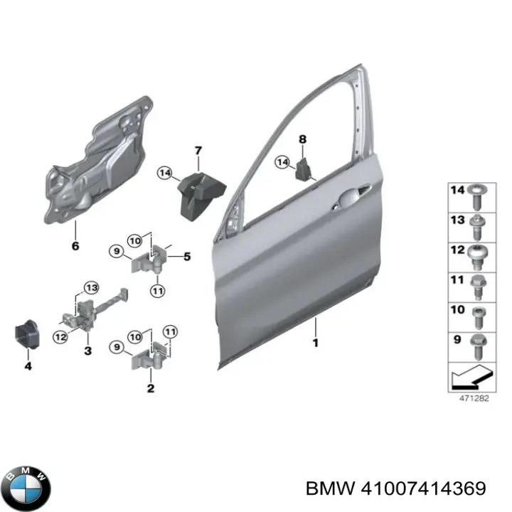 41007414369 BMW 