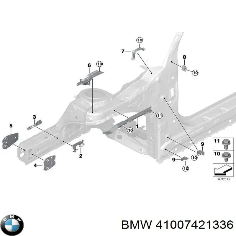 41007421336 BMW 