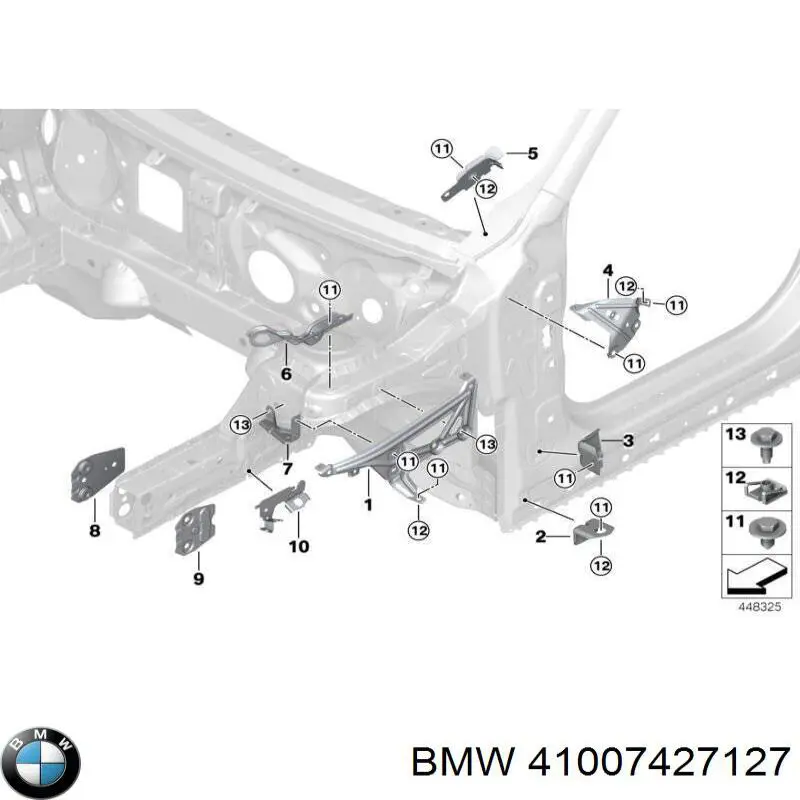  BMW 41007427127 цена, от 35.27 USD