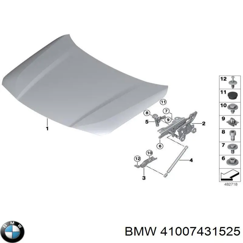  41007431525 BMW
