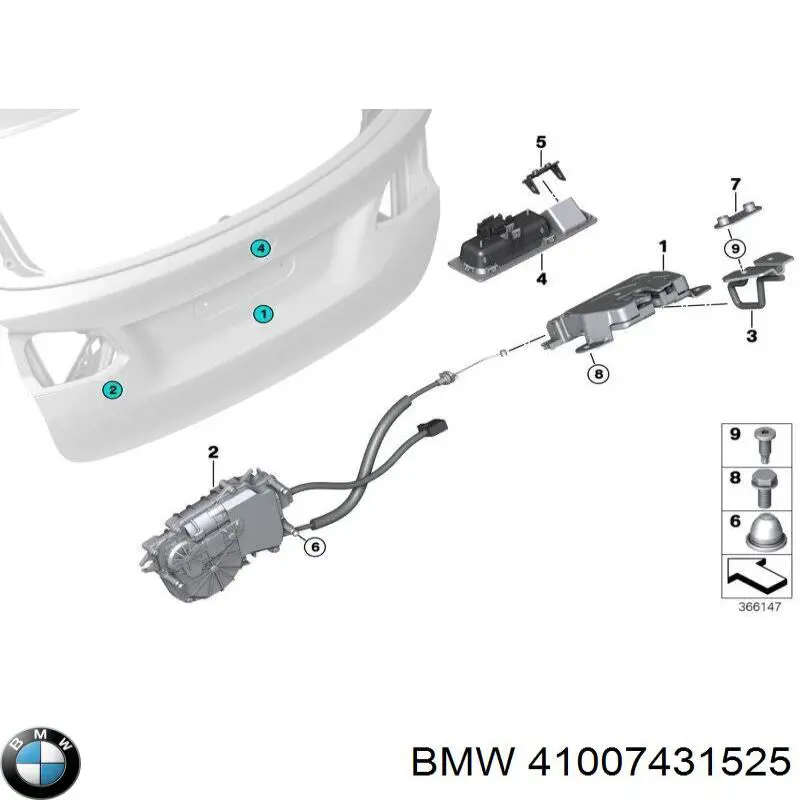41007431525 BMW 