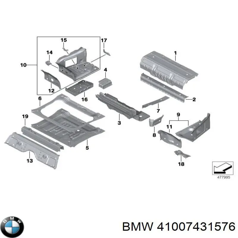  41007431576 BMW