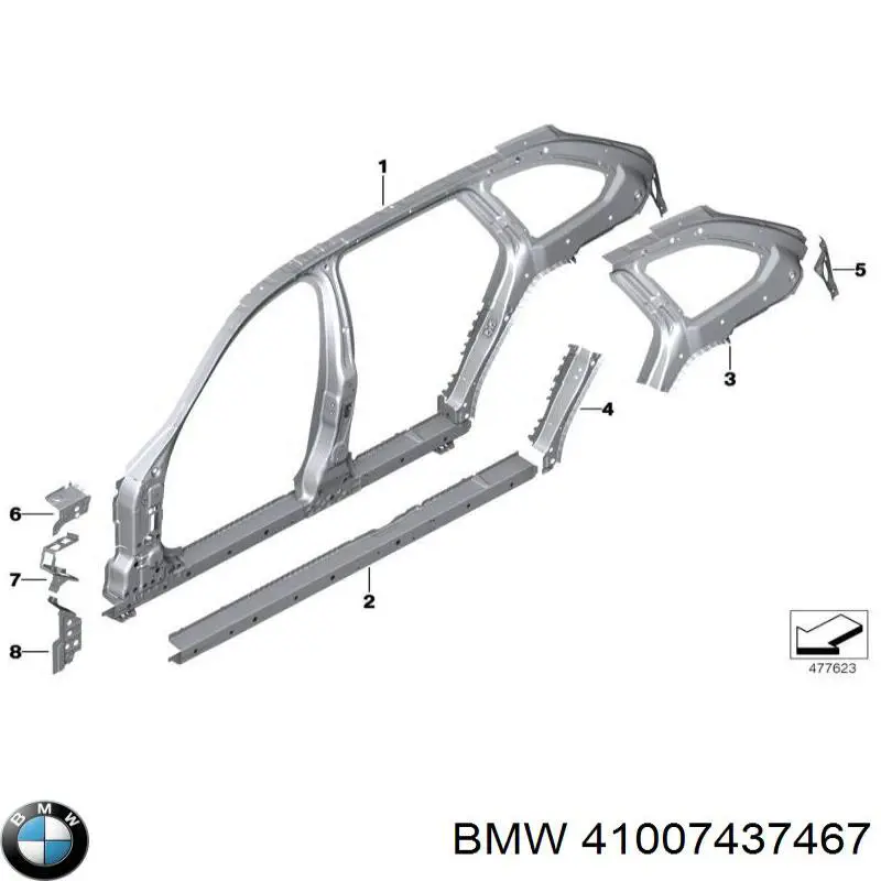  41007437467 BMW