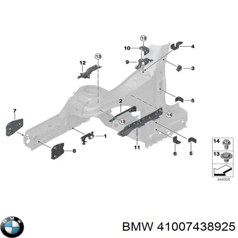 41007438925 BMW 