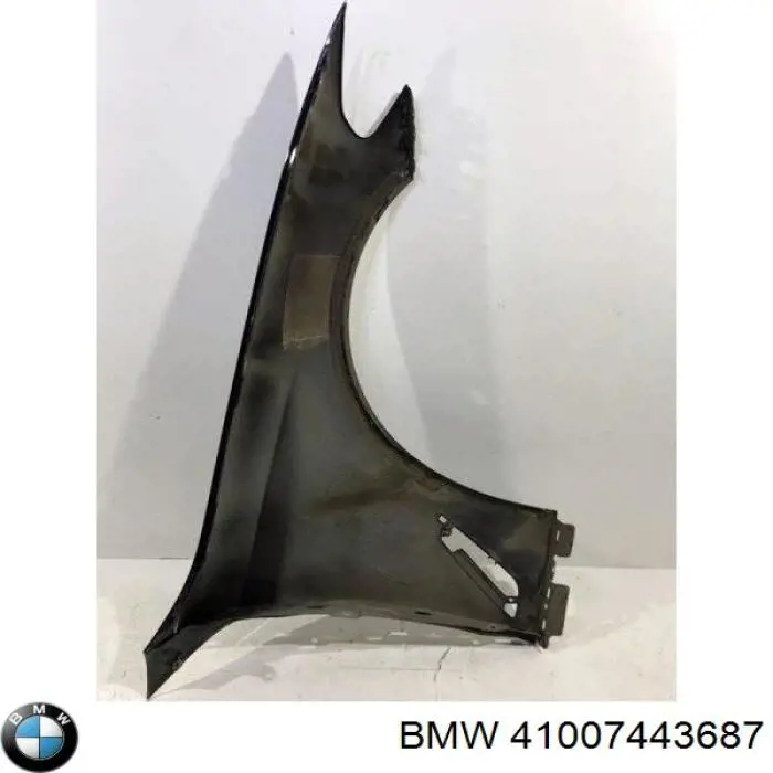 Pára-lama dianteiro esquerdo 41007443687 BMW